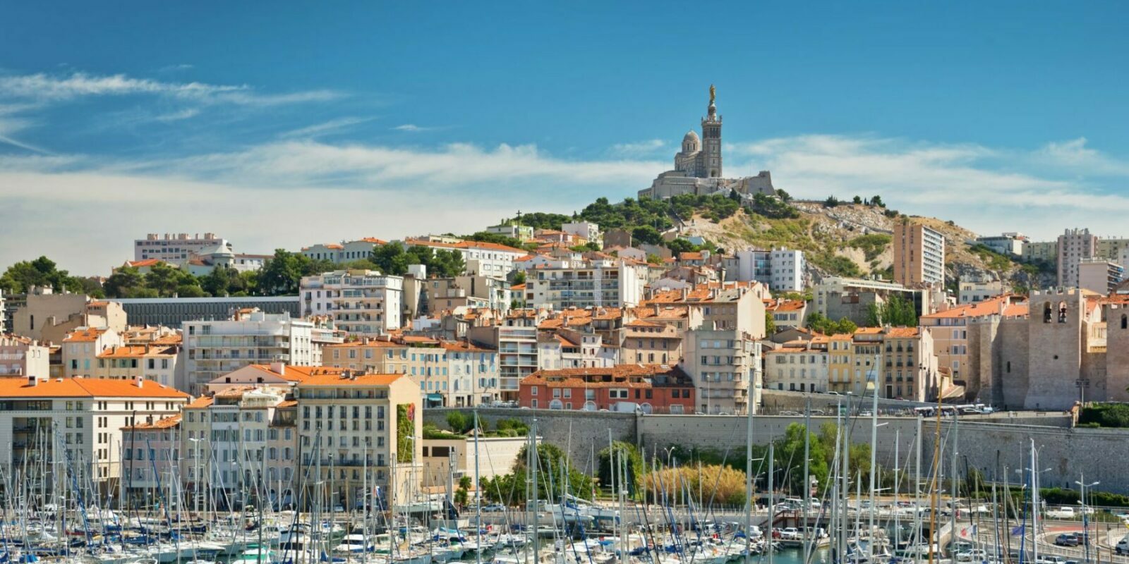 Marseille Vue Du Vieux-port